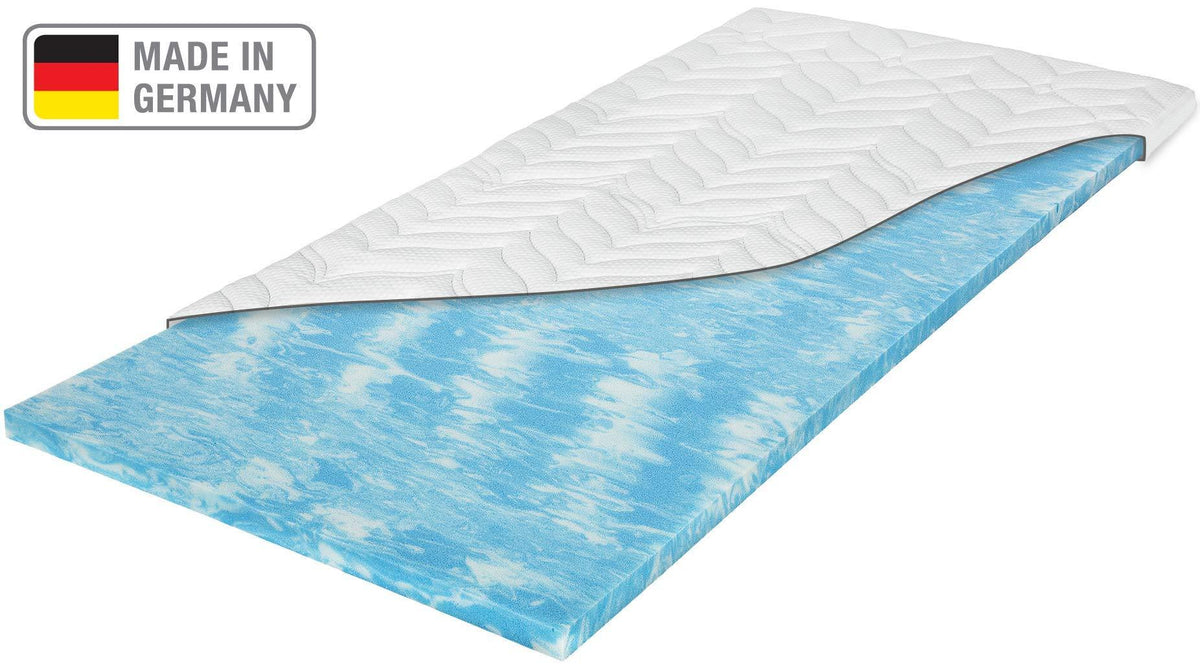 Meos Gel-Schaum Topper für Matratzen und Boxspringbetten