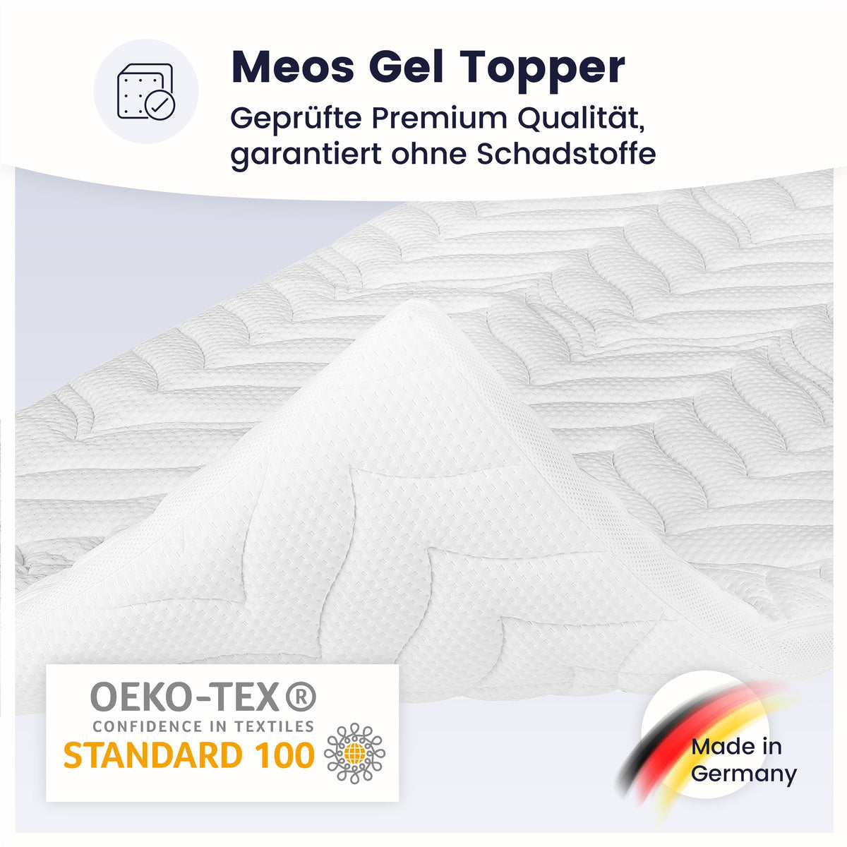 Meos Gel-Schaum Topper Sondergrößen