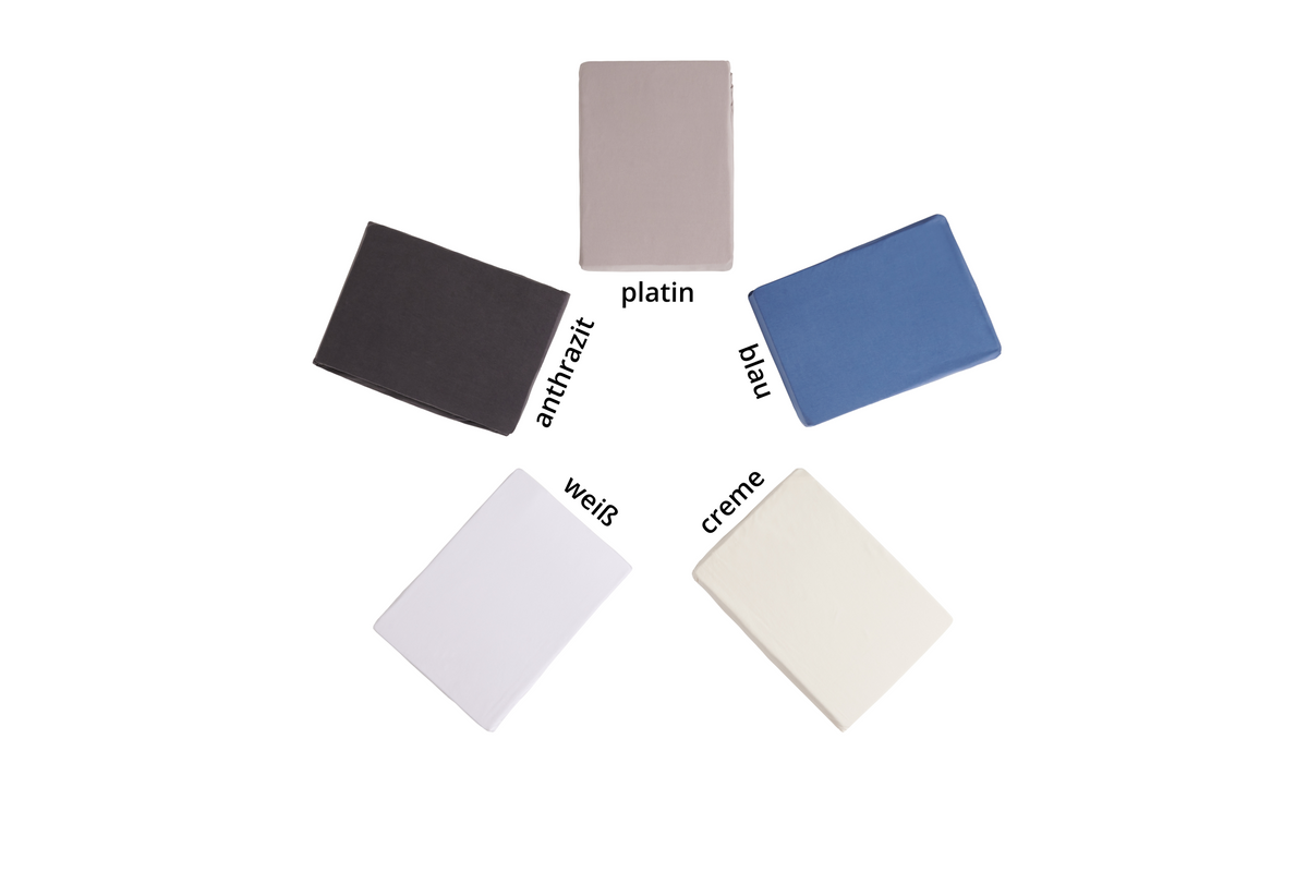 Meos Premium Spannbettlaken mit Elasthan & Lyocell - versch. Größen & Farben